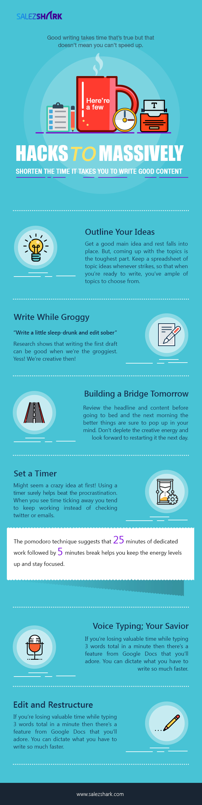 6 Productivity Hacks to Help You Write Faster