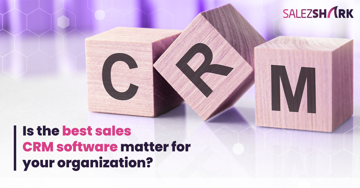sales CRM software