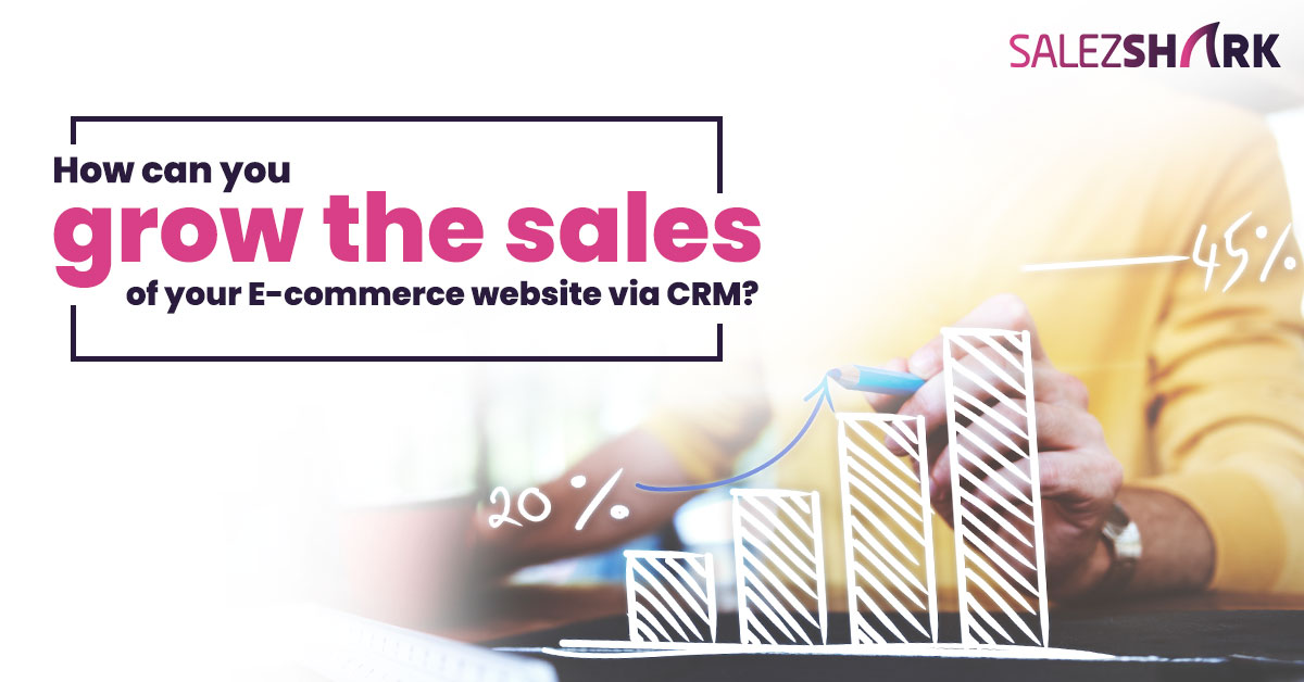 Grow the Sales of your E-commerce Website via CRM Software