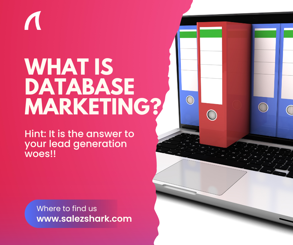Database Marketing: What is it and why should you care?