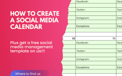 How To Create a Social Media Calendar & Why It’s Important