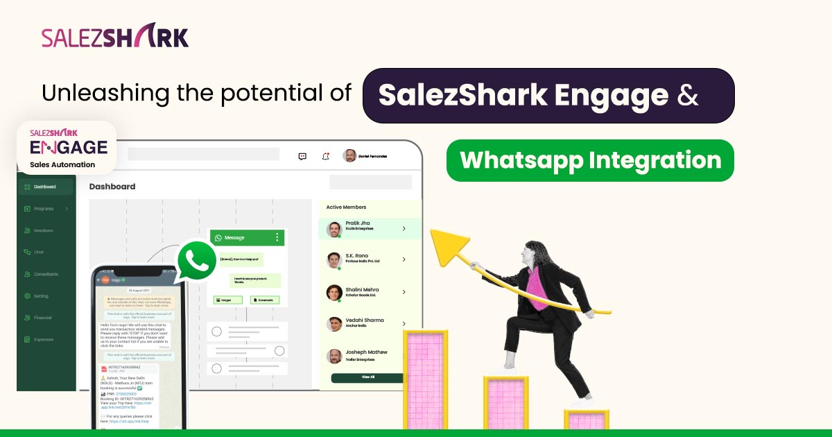 Unleashing The Potential Of SalezShark Engage And WhatsApp Integration