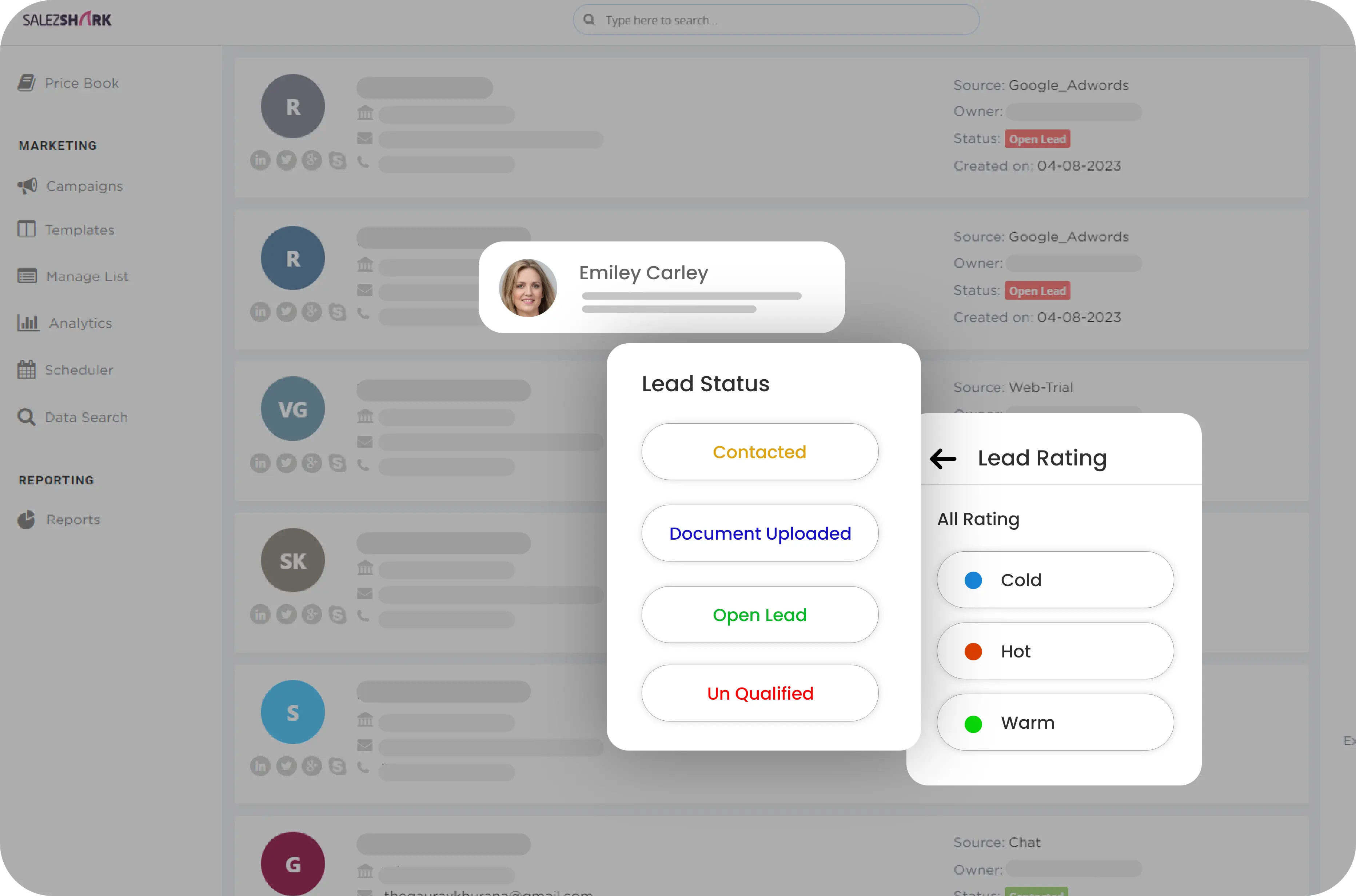 lead tracking lead tracking