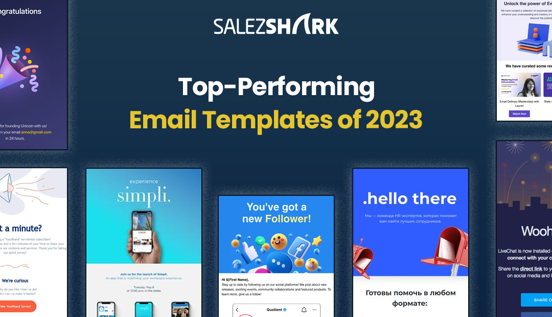 Top-Performing Email Templates of 2023: A Deep Dive into Engagement