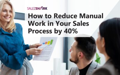 How to Reduce Manual Work in Your Sales Process by 40%